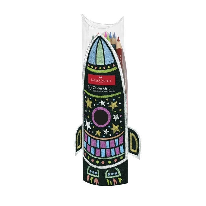 Matite colorate Color Grip Faber-Castell 10 pezzi