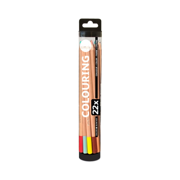 Matite colorate Daler Rowney con accessori