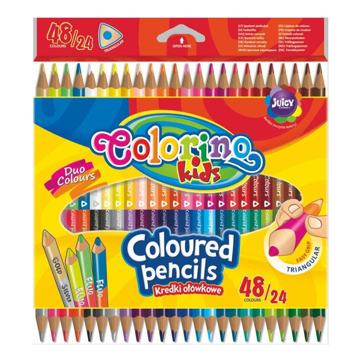 Matite colorate double-face Colorino 24 pz.