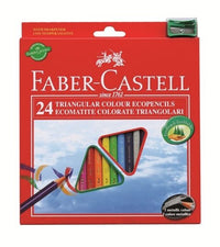 Matite Colorate Eco Triangolari 24 pezzi