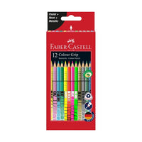 Matite colorate Grip Pastel / Neon / Metallic set di 12 colori