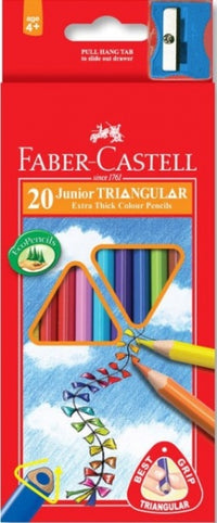 Matite colorate Junior grip set di 20 tonalità