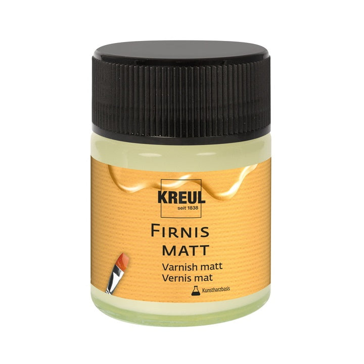 Vernice opaca per colori acrilici e ad olio | volumi diversi - 50 ml