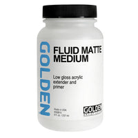 Medium acrilico fluido opaco GOLDEN Fluid Matte Medium