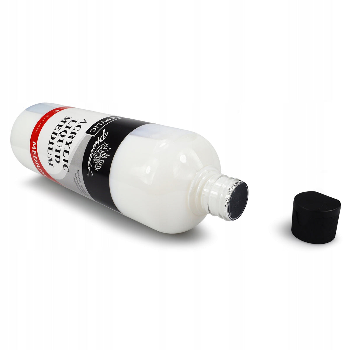 Medium acrilico liquido Phoenix, 75–500 ml