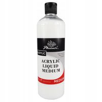 Medium acrilico liquido Phoenix, 75–500 ml
