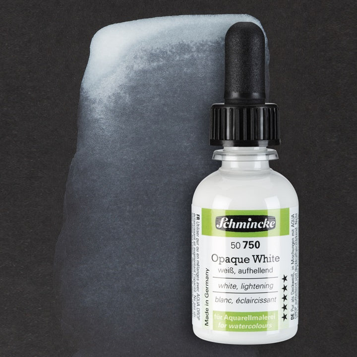 Medium Opaque white per colori ad acquarello 30 ml — immagine 1