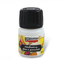 Medium per schiarire i colori per vetro e porcellana - 30 ml
