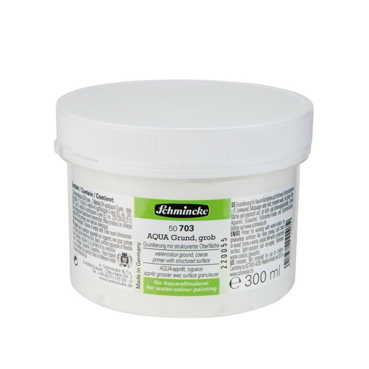 Medium di preparazione per acquerello ruvido AQUA-Grund Schmincke 300ml