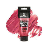 Vernice acrilica metallizzata ACRYL PRO ART Composite 75 ml – 481 bordeaux