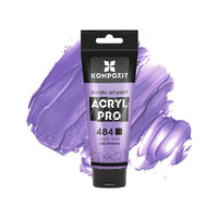 Vernice acrilica metallizzata ACRYL PRO ART Composite 75 ml – 484 lilla