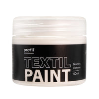 Vernice metallizzata per tessuti scuri Profil 50 ml – 04 - argento chiaro