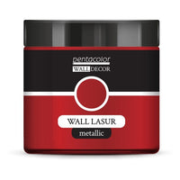 Smalto metallizzato per decorazioni murali 500 ml – Rame rosso
