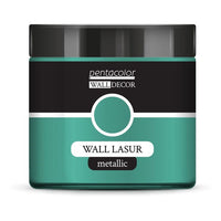 Smalto metallizzato per decorazioni murali 500 ml – Blu e oro