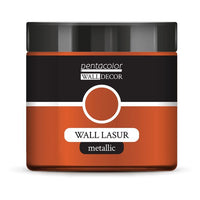Smalto metallizzato per decorazioni murali 500 ml – Oro fuoco