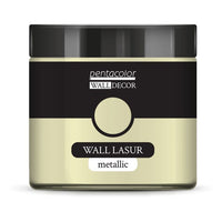 Smalto metallizzato per decorazioni murali 500 ml – Bianco Perlato