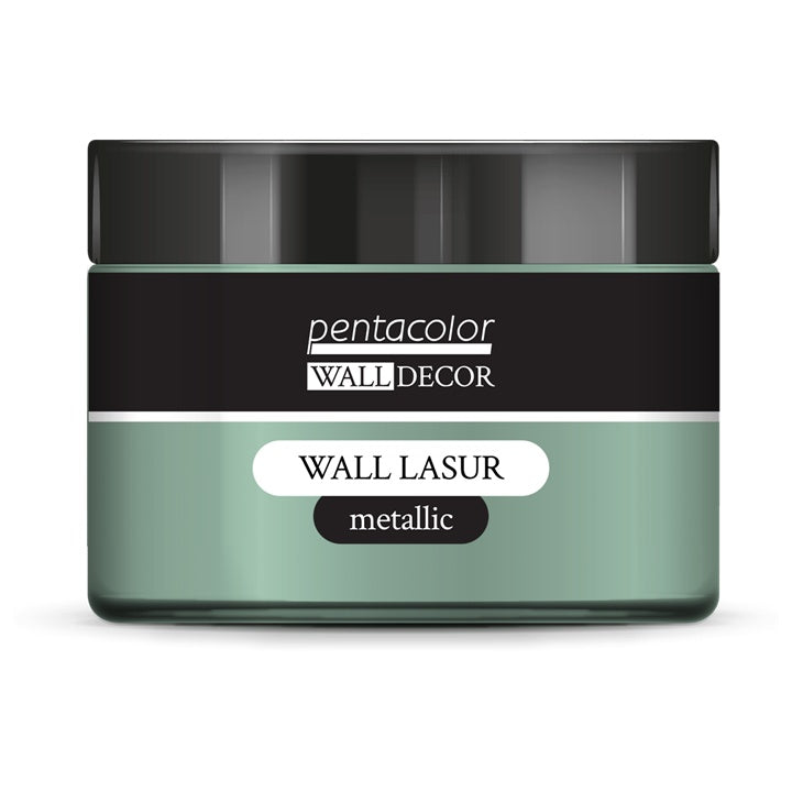 Smalto metallizzato per pareti 150 ml – Verde e argento