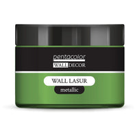 Smalto metallizzato per pareti 150 ml – Verde e oro