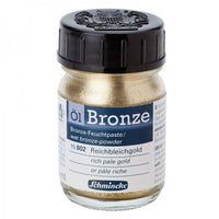Polvere metallica Oil-Bronze Schmincke 50 ml – 15 802 oro chiaro intenso
