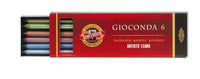 Mine colorate metalliche GIOCONDA - 6 pezzi