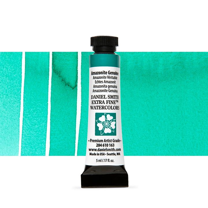 Colori ad acquerello minerali Daniel Smith Extra Fine PRIMATE – 163 Amazonite Genuine