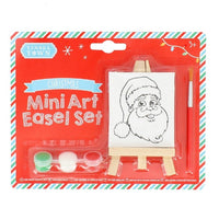 Mini cavalletto con tela