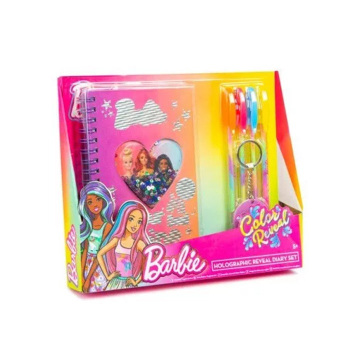 Mini diario per ragazze Barbie con penne