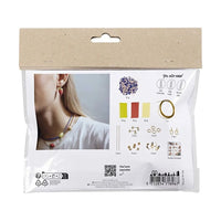 Mini kit per la creazione di gioielli creativi - Collana e orecchini
