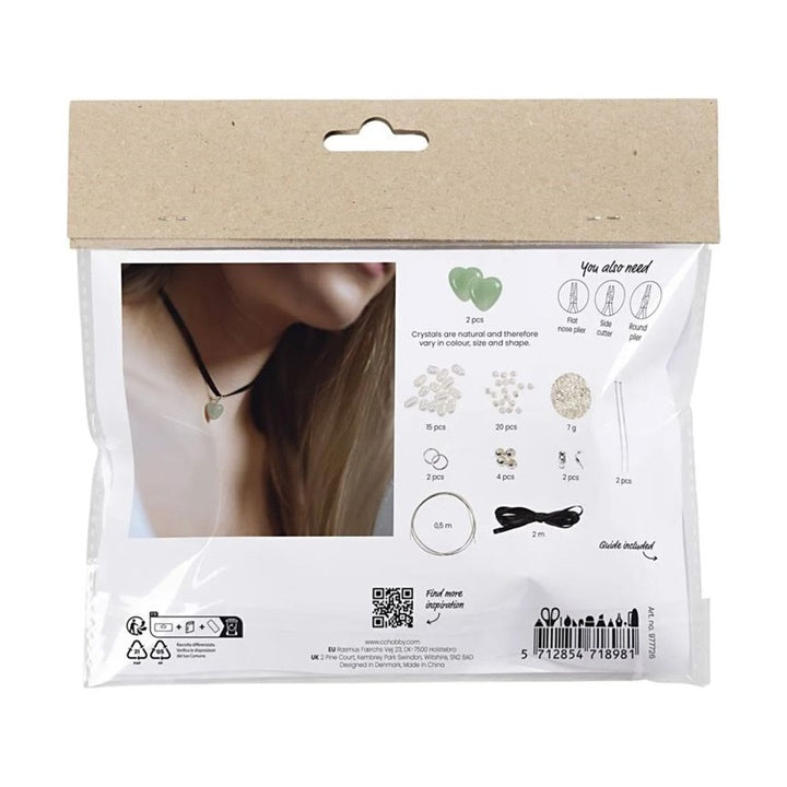 Mini kit per la creazione di gioielli - Cuore di Aventurin