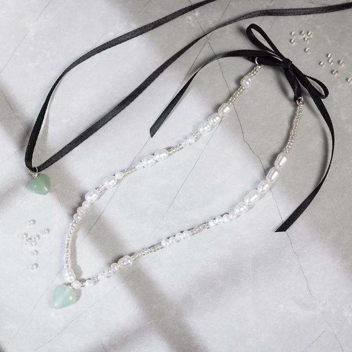 Mini kit per la creazione di gioielli - Cuore di Aventurin