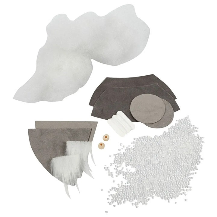 Mini set creativo Elfi natalizi grigi — immagine 3