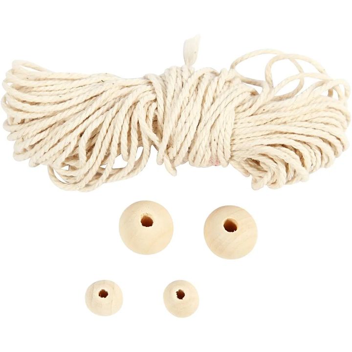 Mini set creativo Macramè fiocchi di neve — immagine 4
