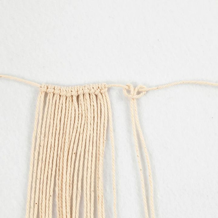 Mini set creativo Macramè fiocchi di neve — immagine 5