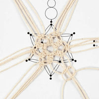 Mini set creativo Macramè fiocchi di neve — immagine 6