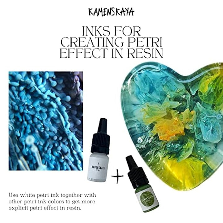 Mini set PETRI INKS KAMENSKAYA per resina 13 x 5 ml