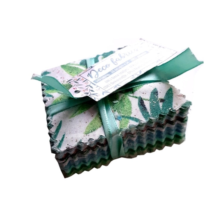 Mini tessuti decorativi per patchwork 140 pezzi - scegli | colori diversi