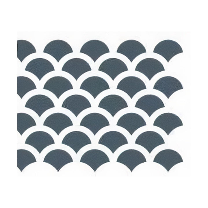 Modello autoadesivo Squame di pesce 15 x 10,5 cm