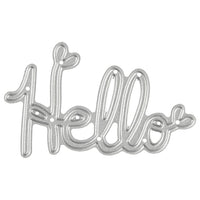 Modello di taglio Hello