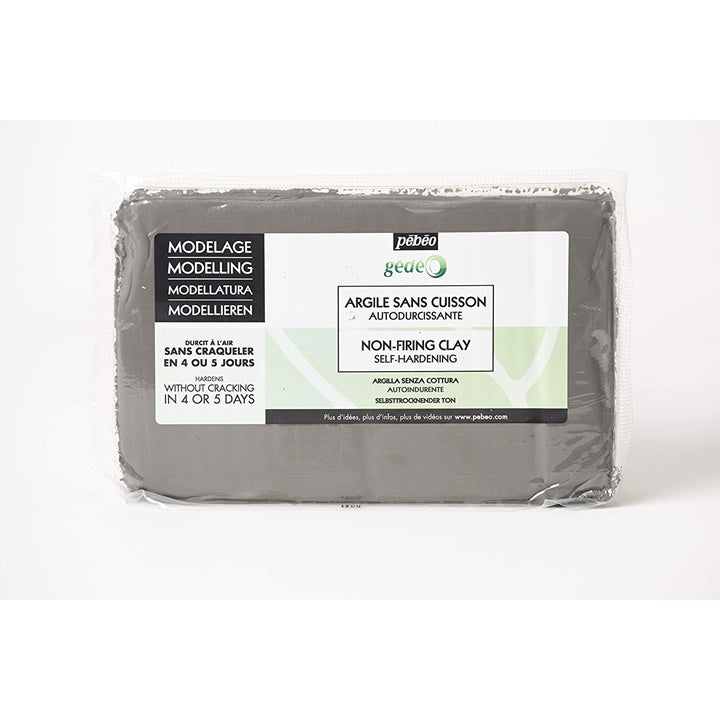 Pasta da modellare Pebeo Gedeo 1,5 kg – griggio -calcestruzzo