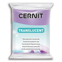 Massa per modellismo Cernit TRANSLUCENT 56g – Viola