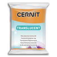 Massa per modellismo Cernit TRANSLUCENT 56g – Arancione
