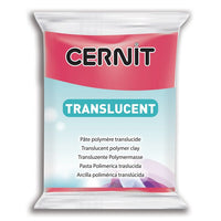 Massa per modellismo Cernit TRANSLUCENT 56g – rubby red
