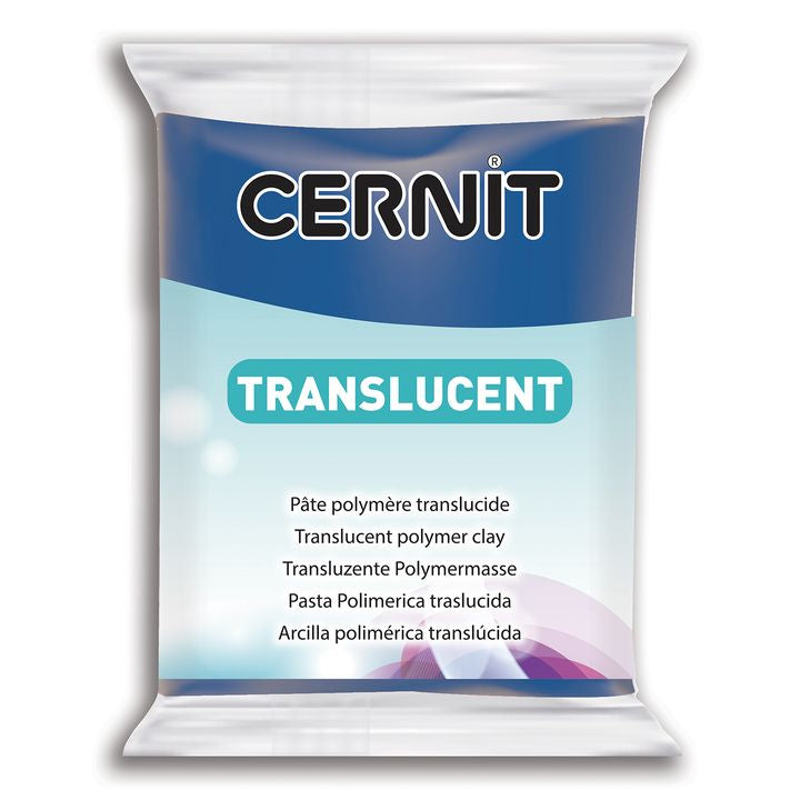 Massa per modellismo Cernit TRANSLUCENT 56g – zaffiro