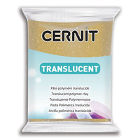 Massa per modellismo Cernit TRANSLUCENT 56g – glitorva d'oro