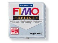 Fimo massa per modellismo FIMO Effect per trattamento termico - 56 g – argento