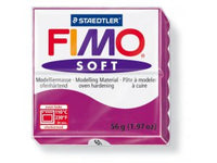 Massa per modellismo FIMO Soft per trattamento termico - 56 g – porpora