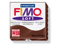 Massa per modellismo FIMO Soft per trattamento termico - 56 g – cioccolato