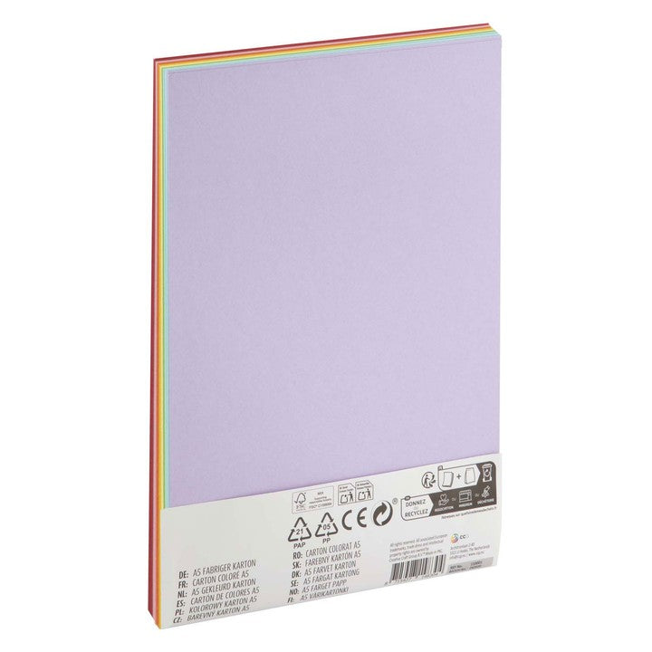 Moxy Cartoncino colorato A5, 40 fogli, 200 GSM