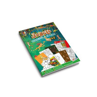 MOXY Libro da colorare e attività sulla giungla A4 64 pagine