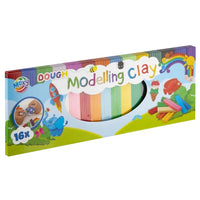 MOXY Set argilla modellabile creativa 16 colori Kit pasta morbida